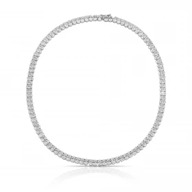 linea ovale bianca necklace
