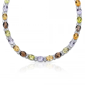 ovali colorati necklace