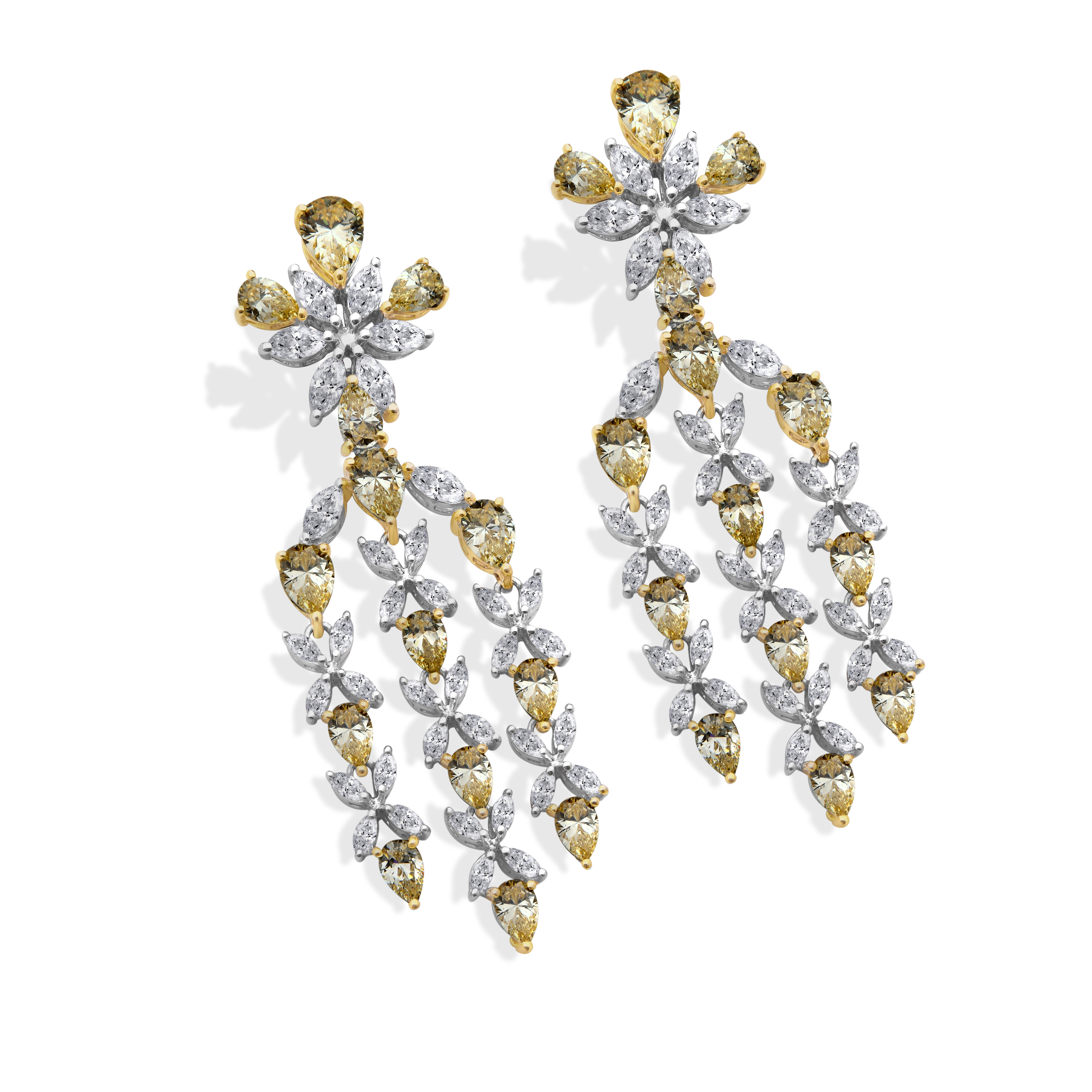 blossomy dangler earrings