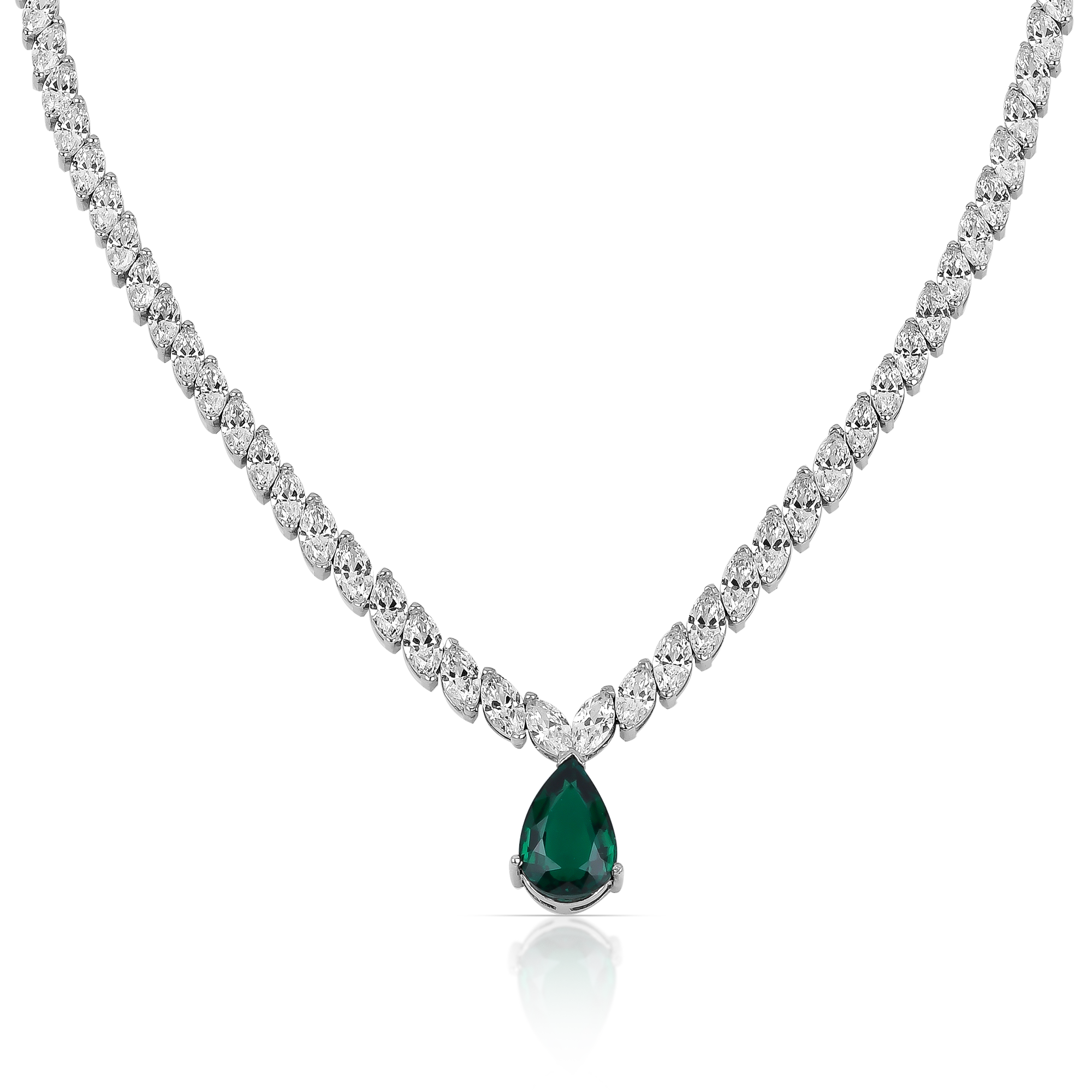 pera verde necklace
