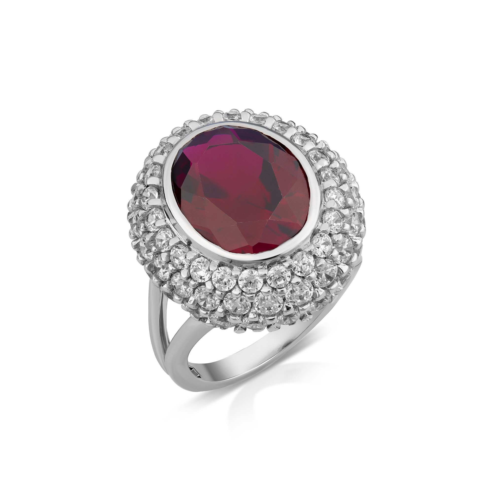 oval rooi ring