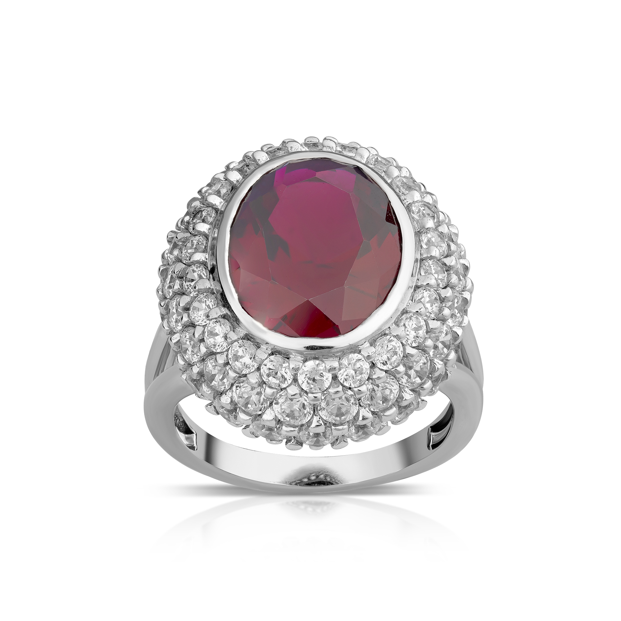 oval rooi ring